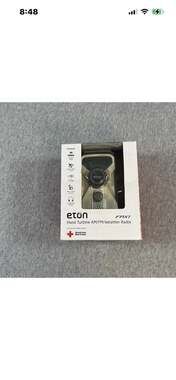 Eton FRX1 Hand Turbine AM/FM/NOAA Weather Radio with Flashlight